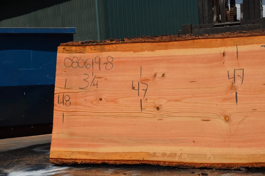 080619-08 Oregon Fir Slab
