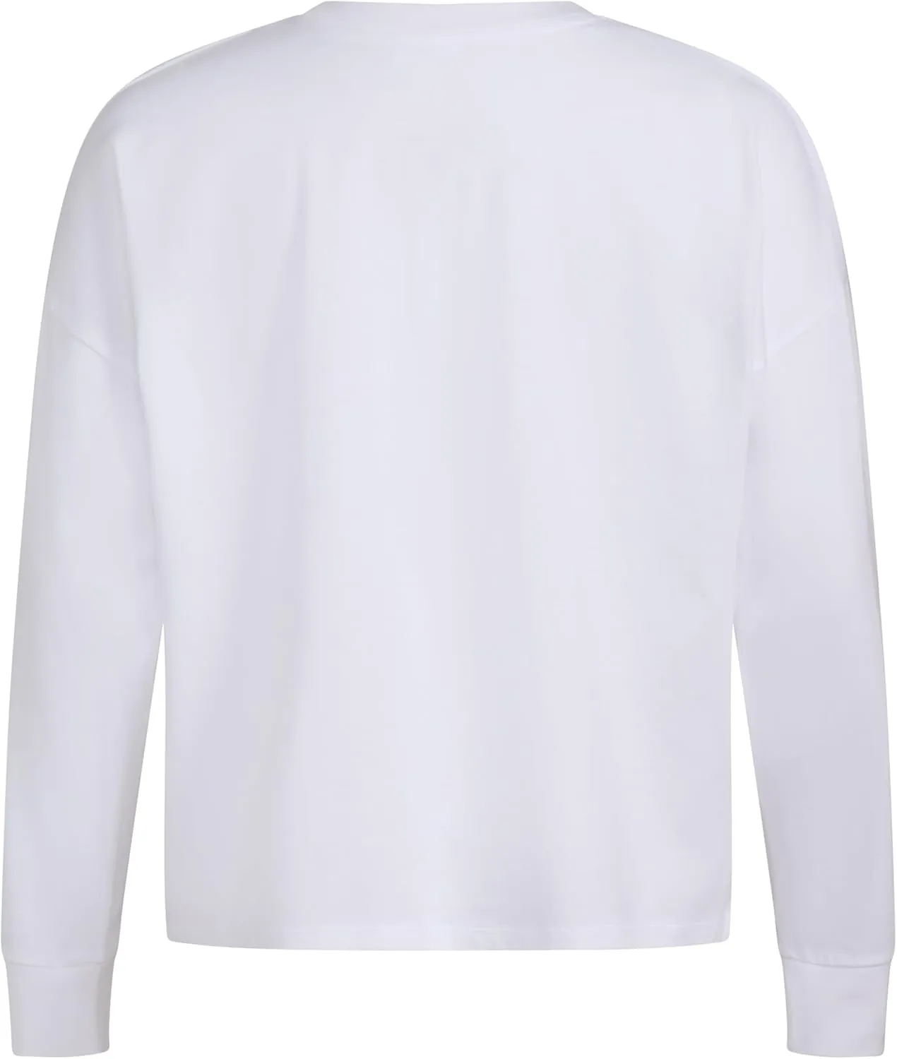 adidas Girls' Long Sleeve Waist Crew Tee T-Shirt