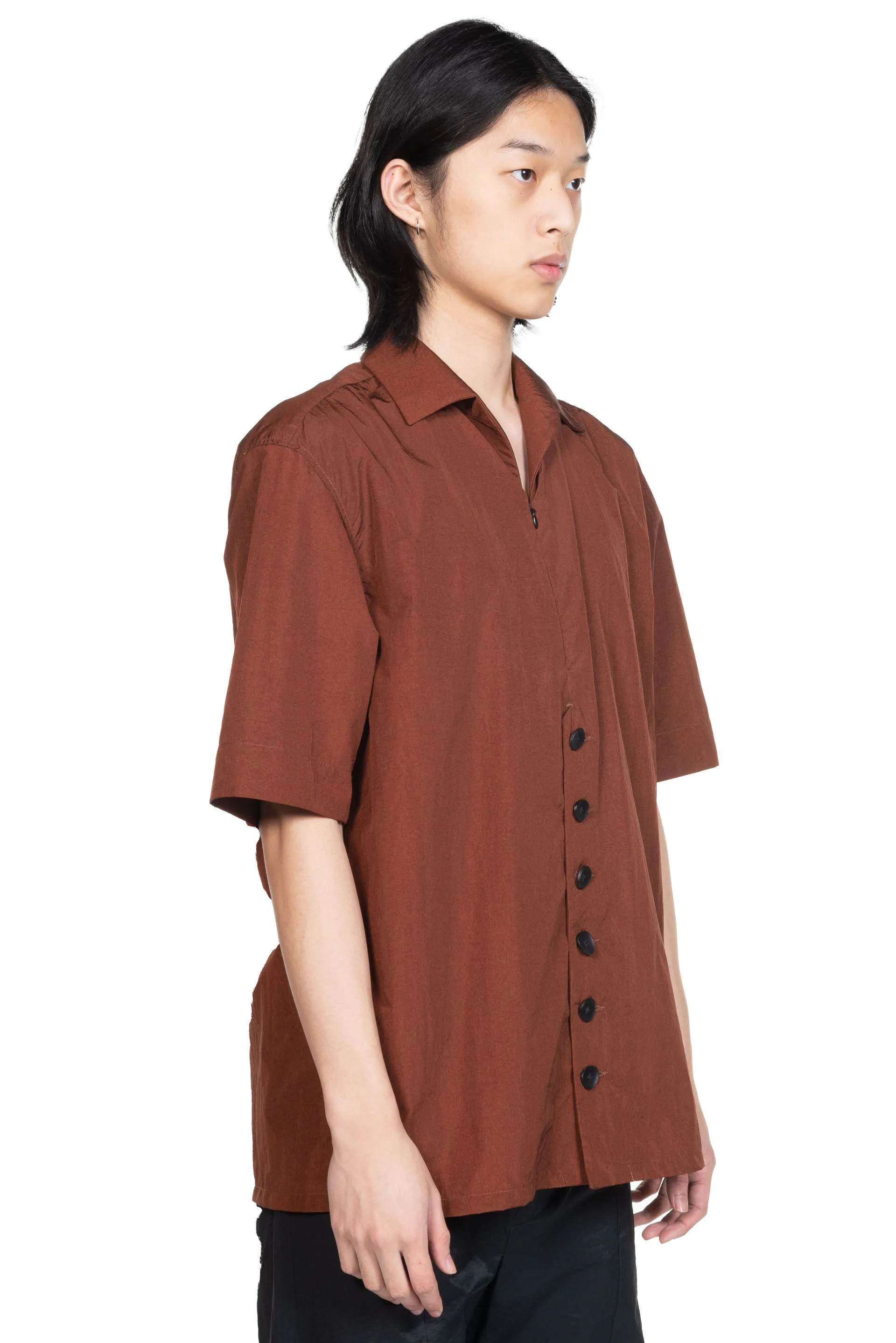 Button Zip Working Shirt Mustang
