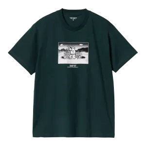 Carhartt WIP S/S Think Tank T-Shirt - Duck Blue