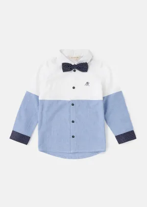 Carlton White Bow Tie Shirt