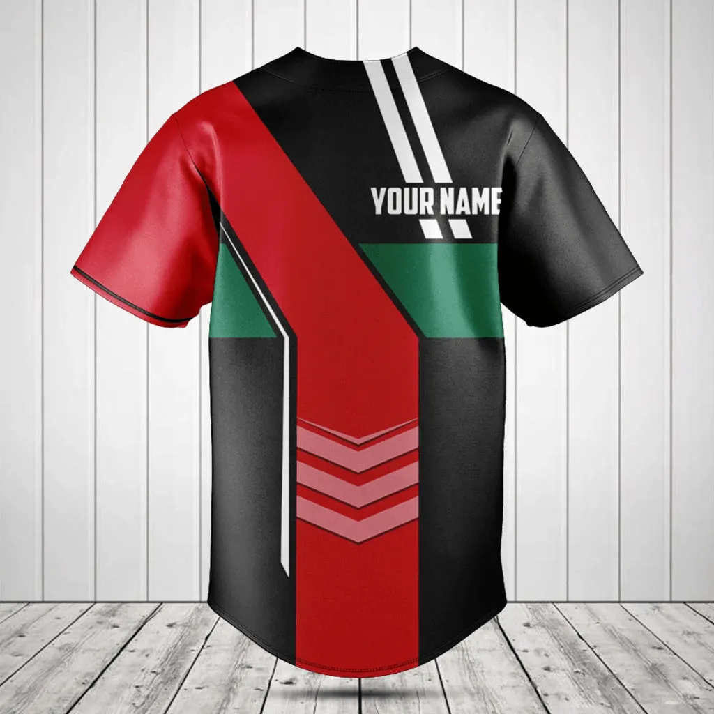Customize Mexico Flag Speed Style Baseball Jersey Shirt, Gift for Him Mexican