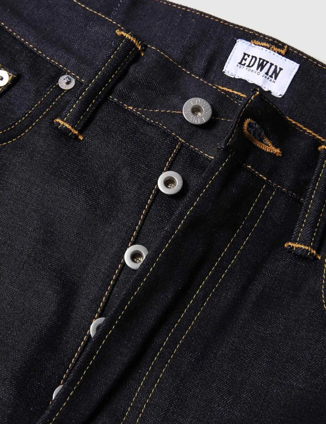 Edwin ED-45 Deep Blue Jeans 11.8oz (Loose Tapered) - Unwashed