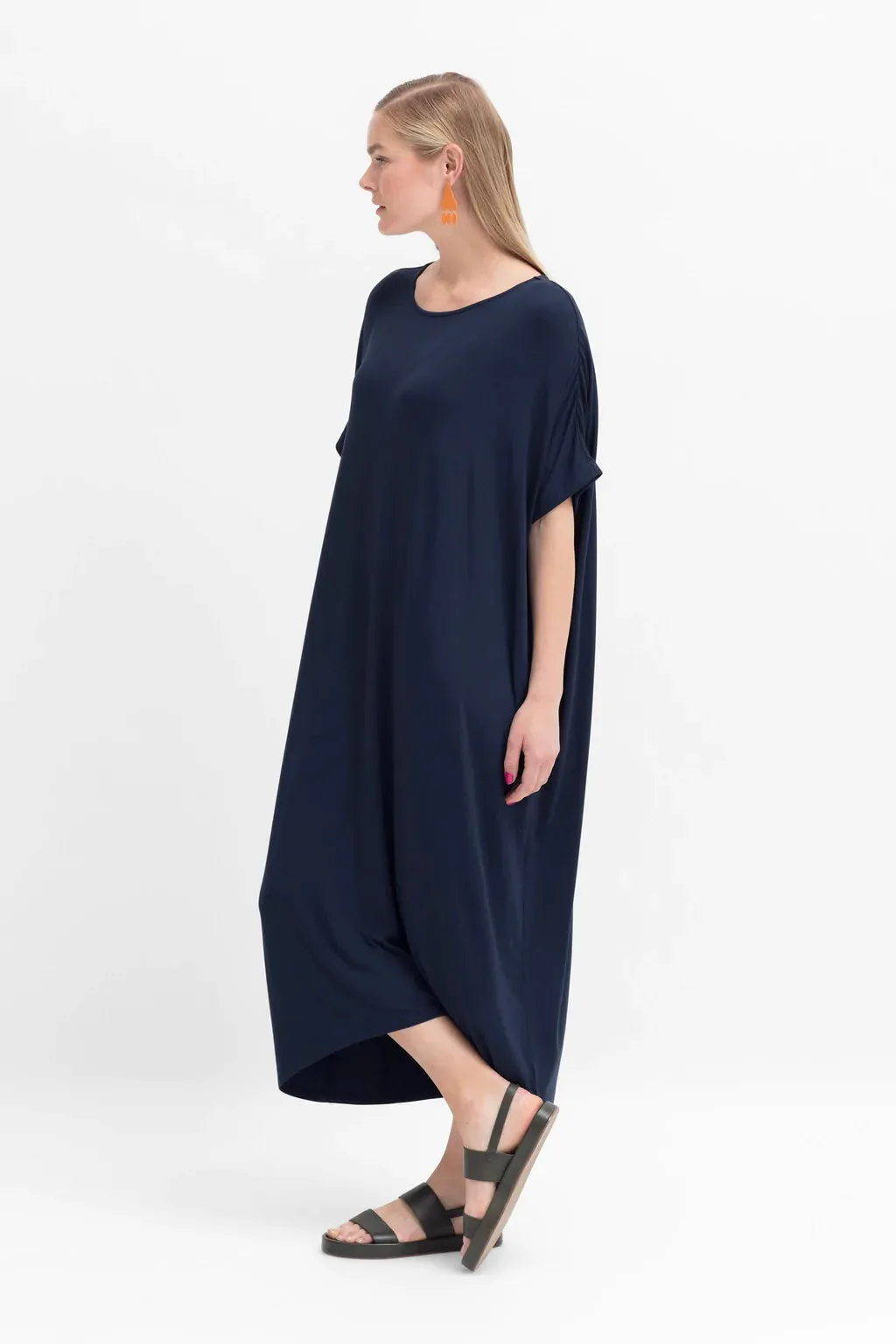 Elk the Label - Telse Dress - Steel Blue