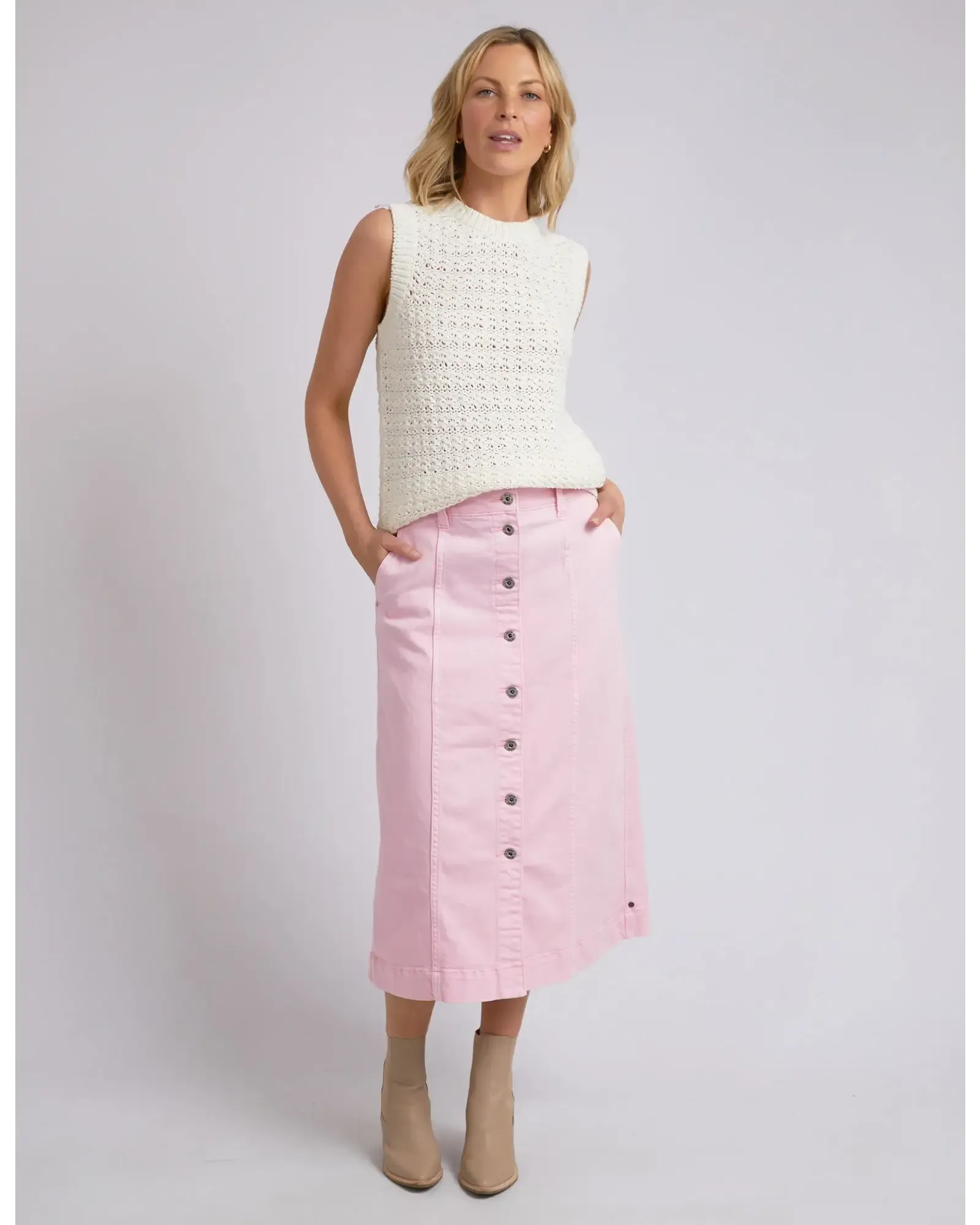 Elm x Janey Forbes Janey Knit Vest