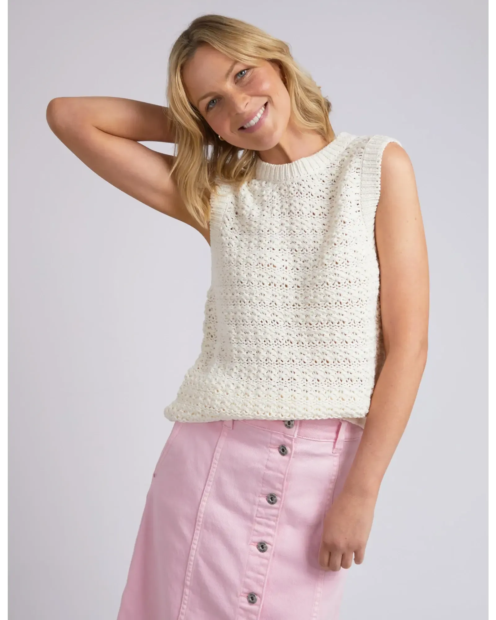 Elm x Janey Forbes Janey Knit Vest