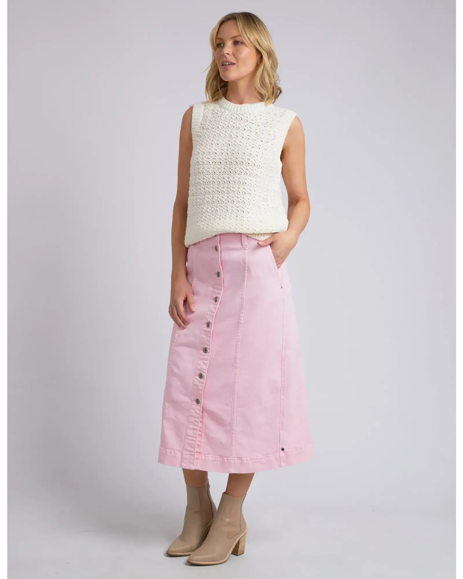 Elm x Janey Forbes Janey Knit Vest