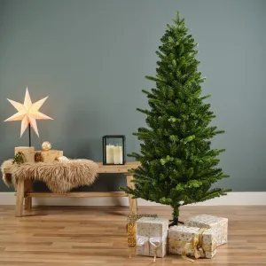 6ft Everlands Killington Fir Green Artificial Christmas Tree, 1.8m