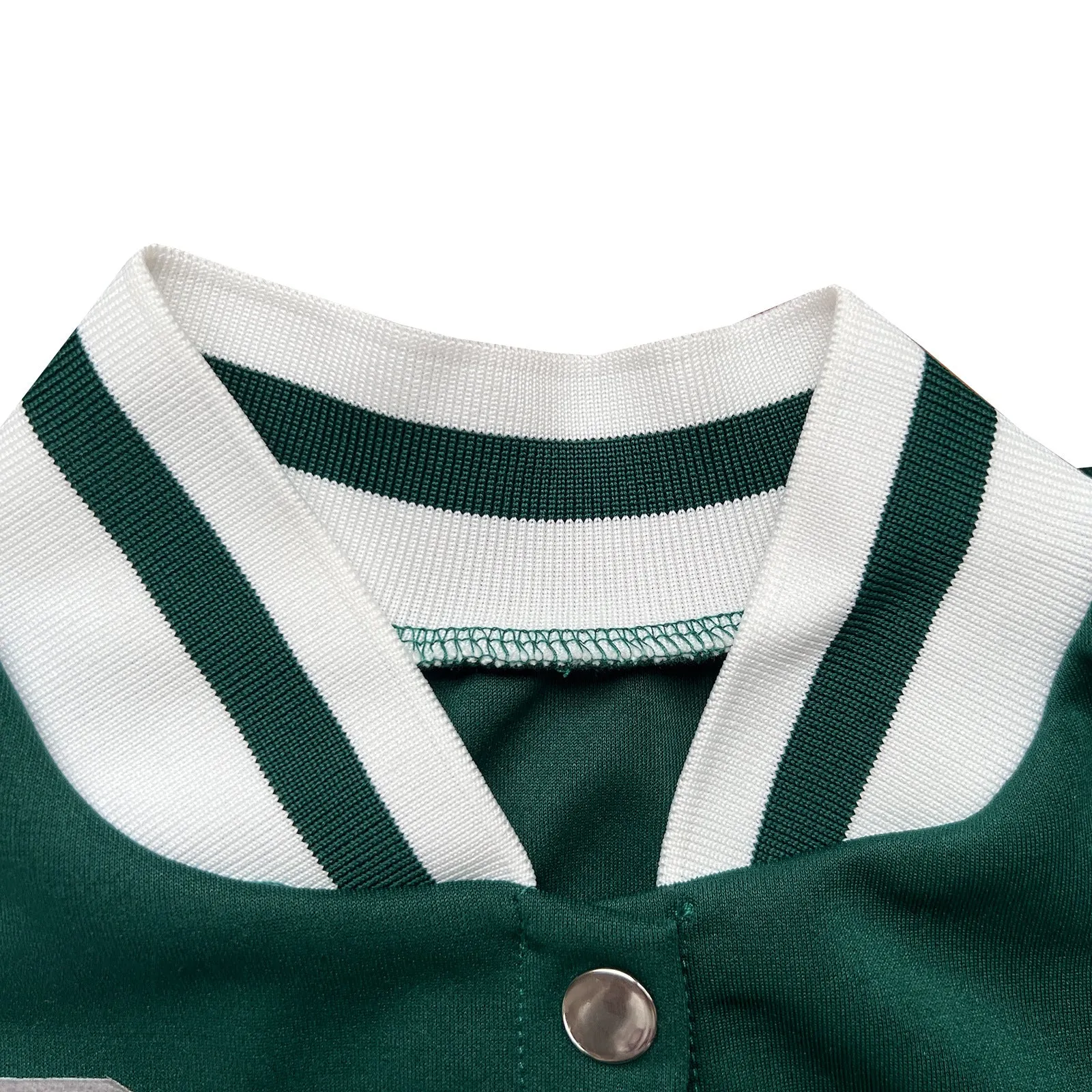 Fashion baseball check print skirt suit（AY1829）