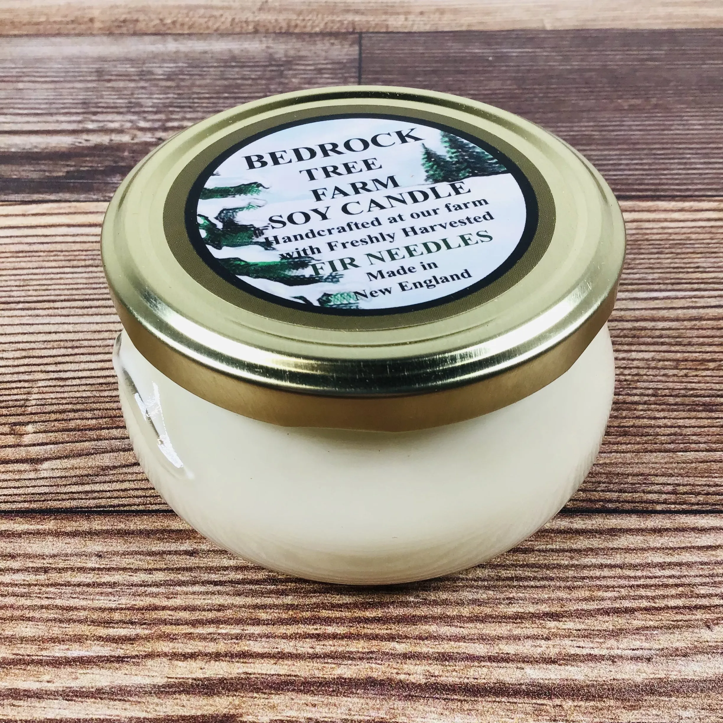 Fir Needle Candle in Tureen Jar - 6oz