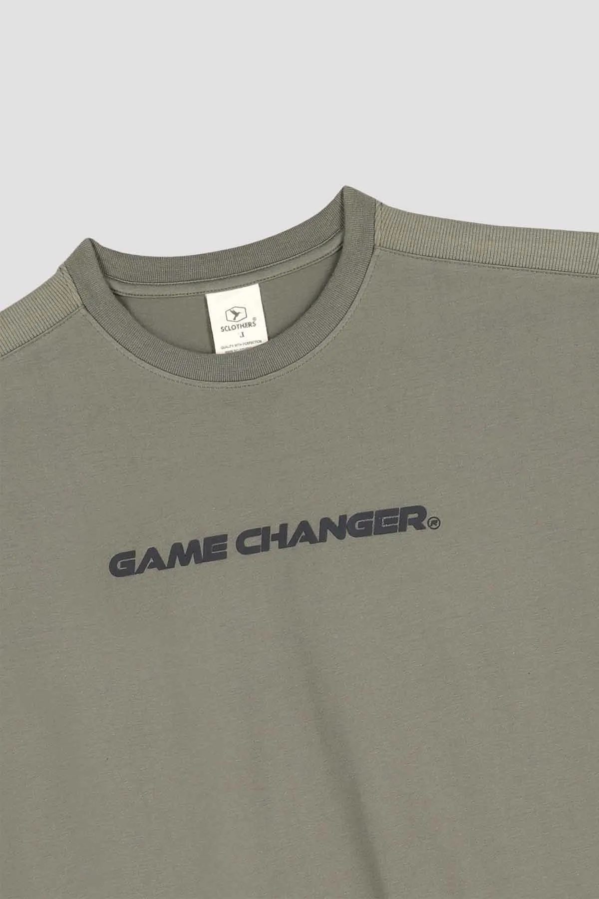 Game Changer Graphic Loose Fit T-Shirt (Plus size) - A24 - MT0335P