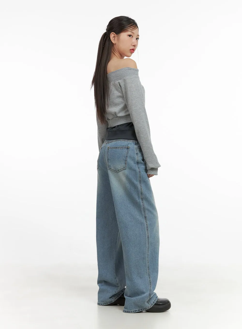 Holly Low Rise Loose Jeans CS404
