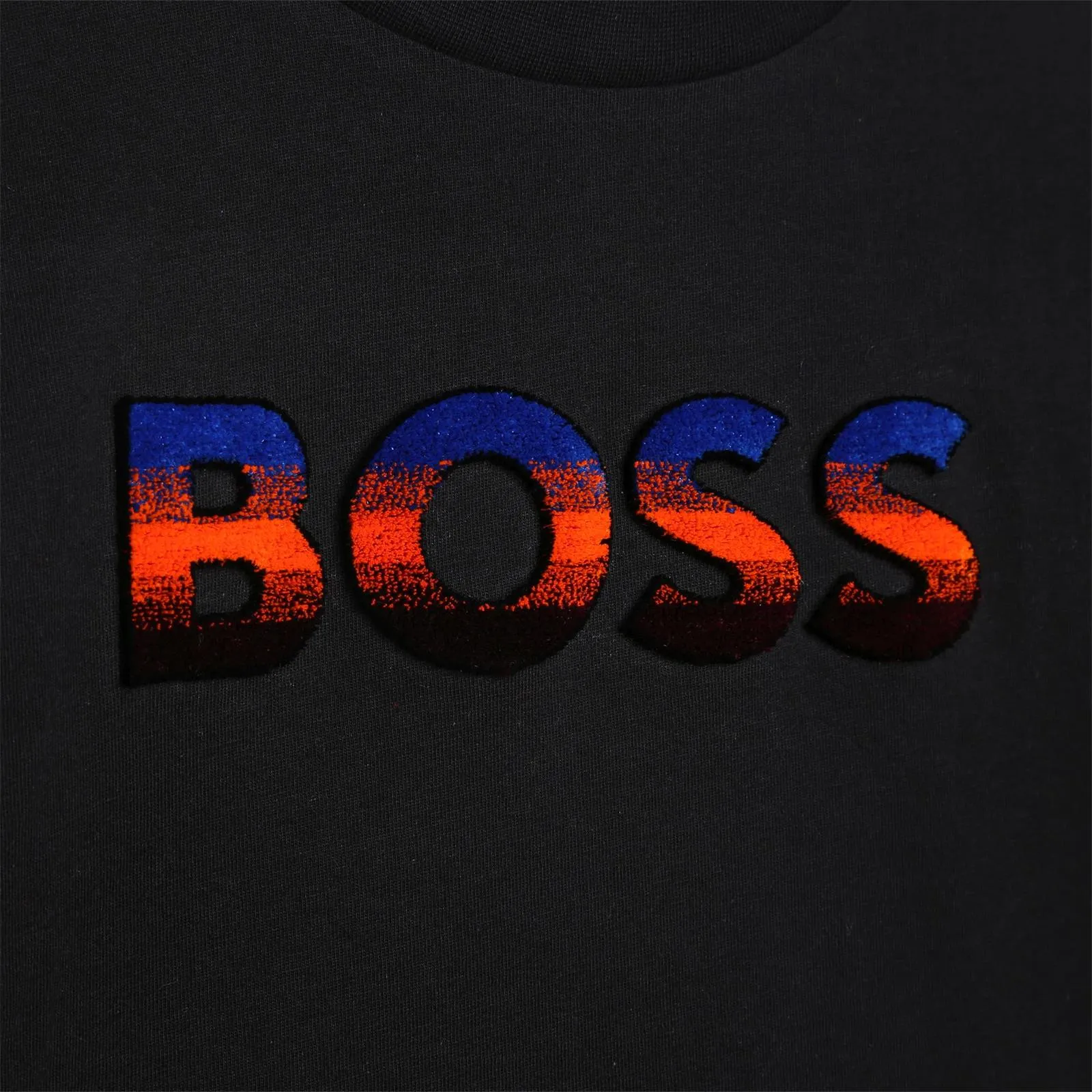 Hugo Boss Black Gradient Logo T-Shirt