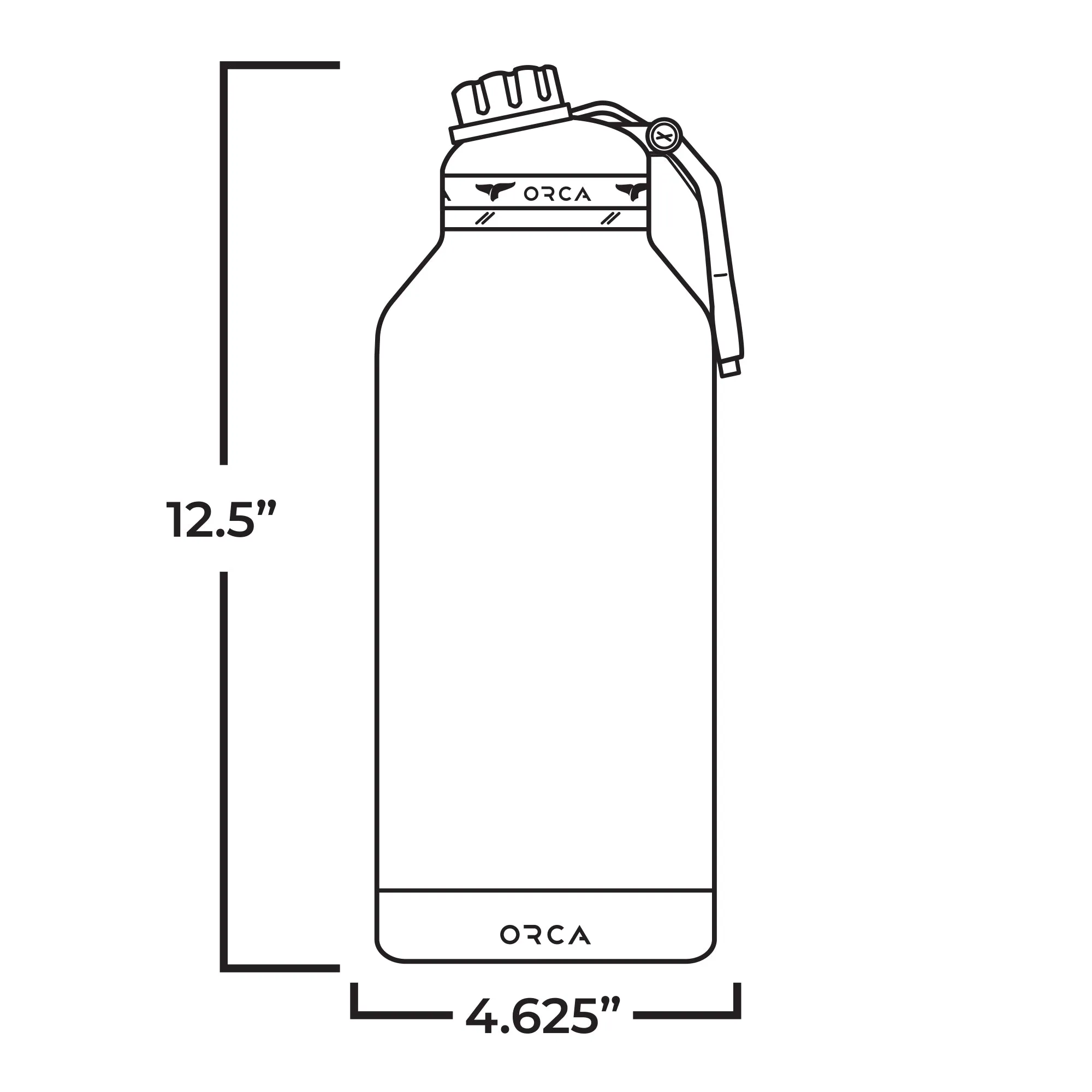Hydra™ 66oz Blaze Orange