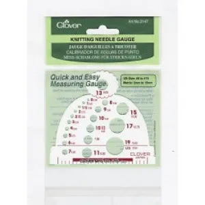 Knitting Needle Gauge (Clover)
