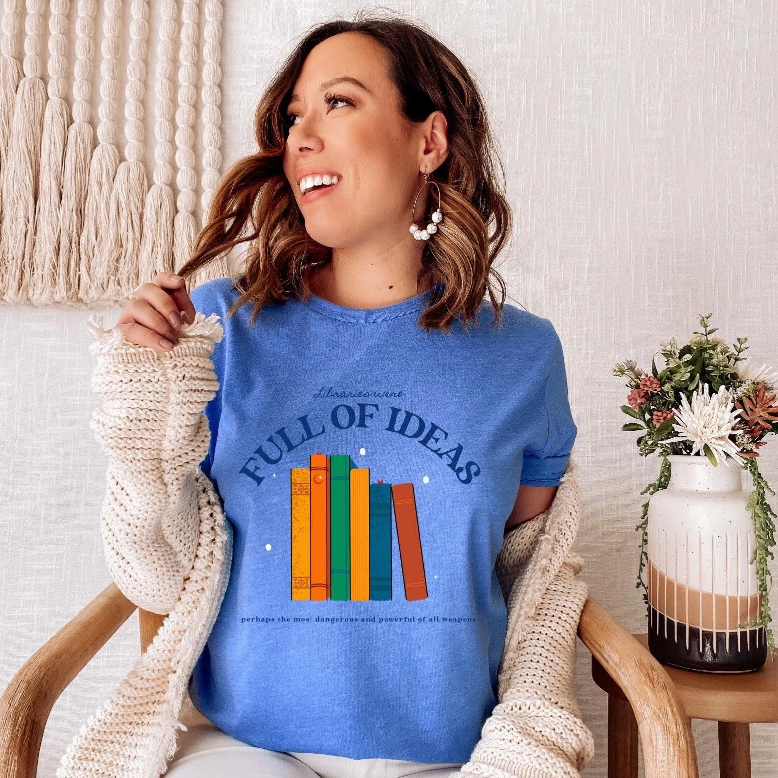 Libraries Were Full of Ideas T-Shirt
