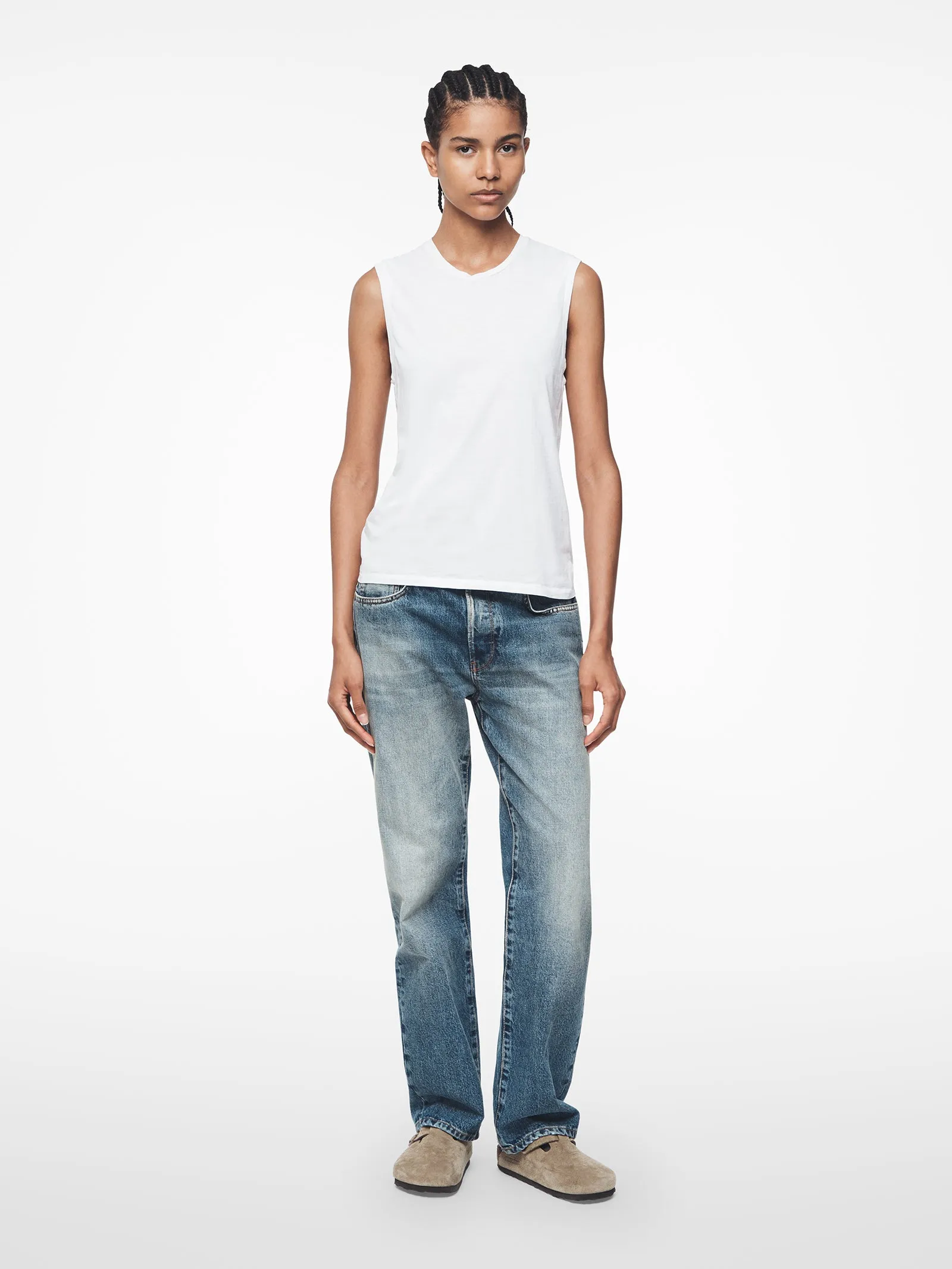 Loose Jean in Light Worn