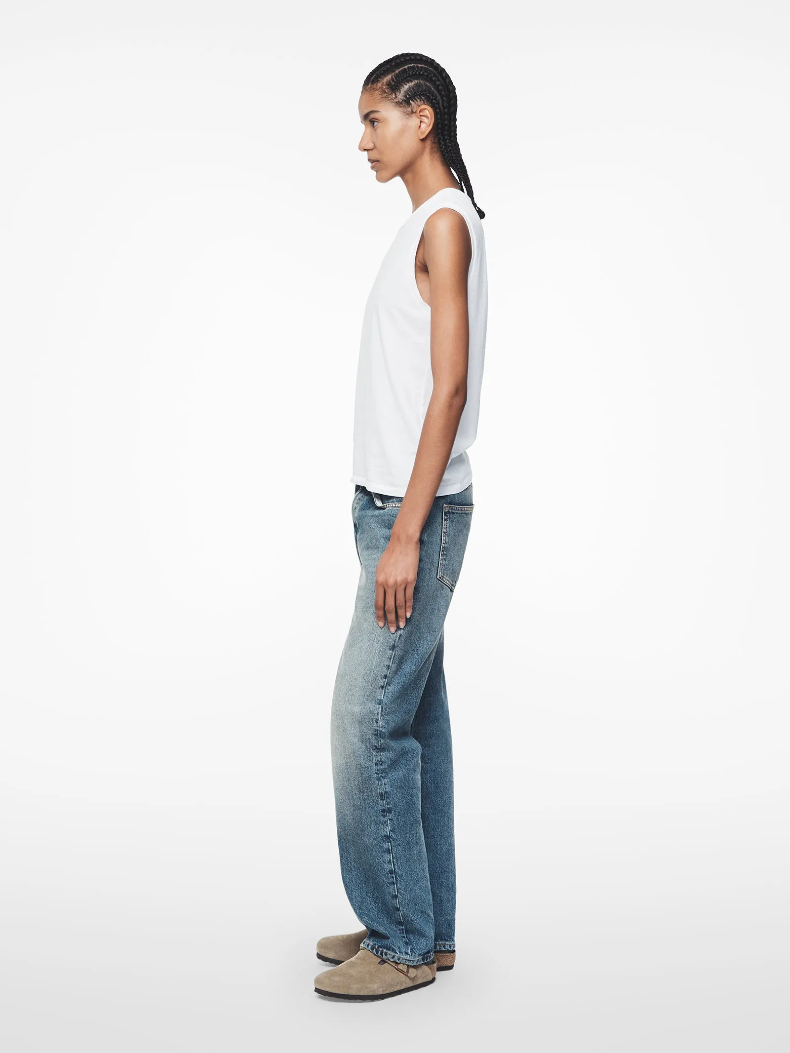 Loose Jean in Light Worn