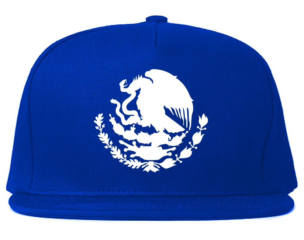 Mexican Color Coat Of Arms Mens Snapback Hat