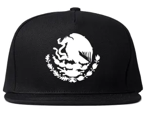 Mexican Color Coat Of Arms Mens Snapback Hat