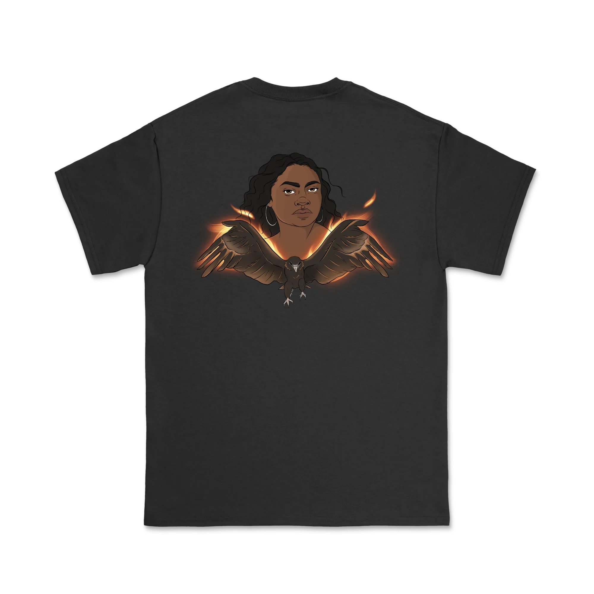 Miiesha / Eagle / Black T-Shirt