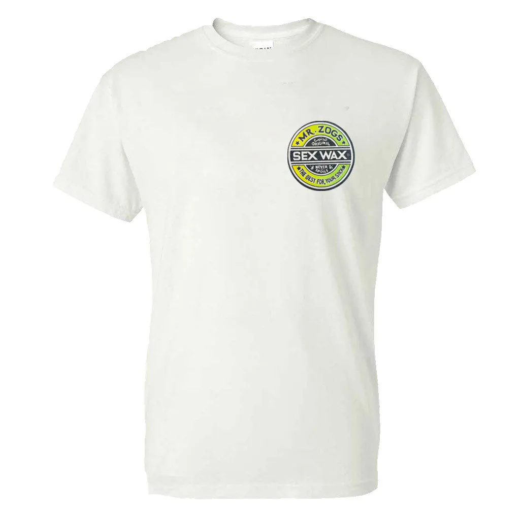 Mr. Zog's Sex Wax Mens Fade Tee - White
