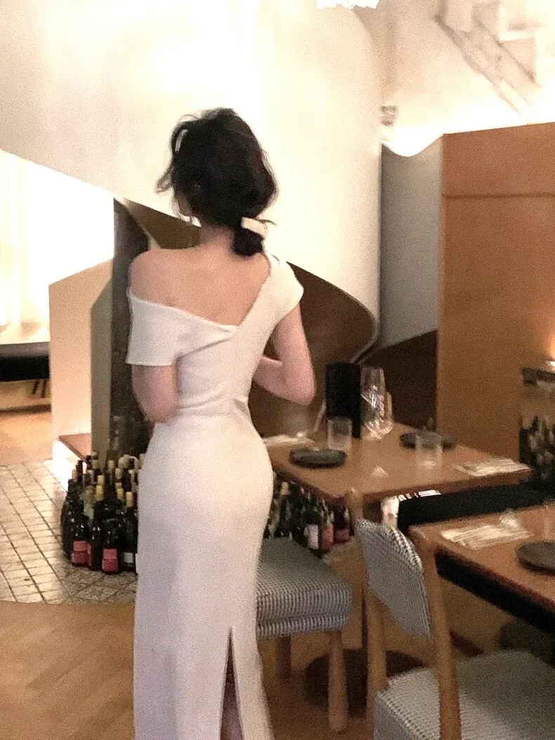 New Arrival Elegant Bodycon Sexy Vintage Casual Prom Party Midi Dress      S5420