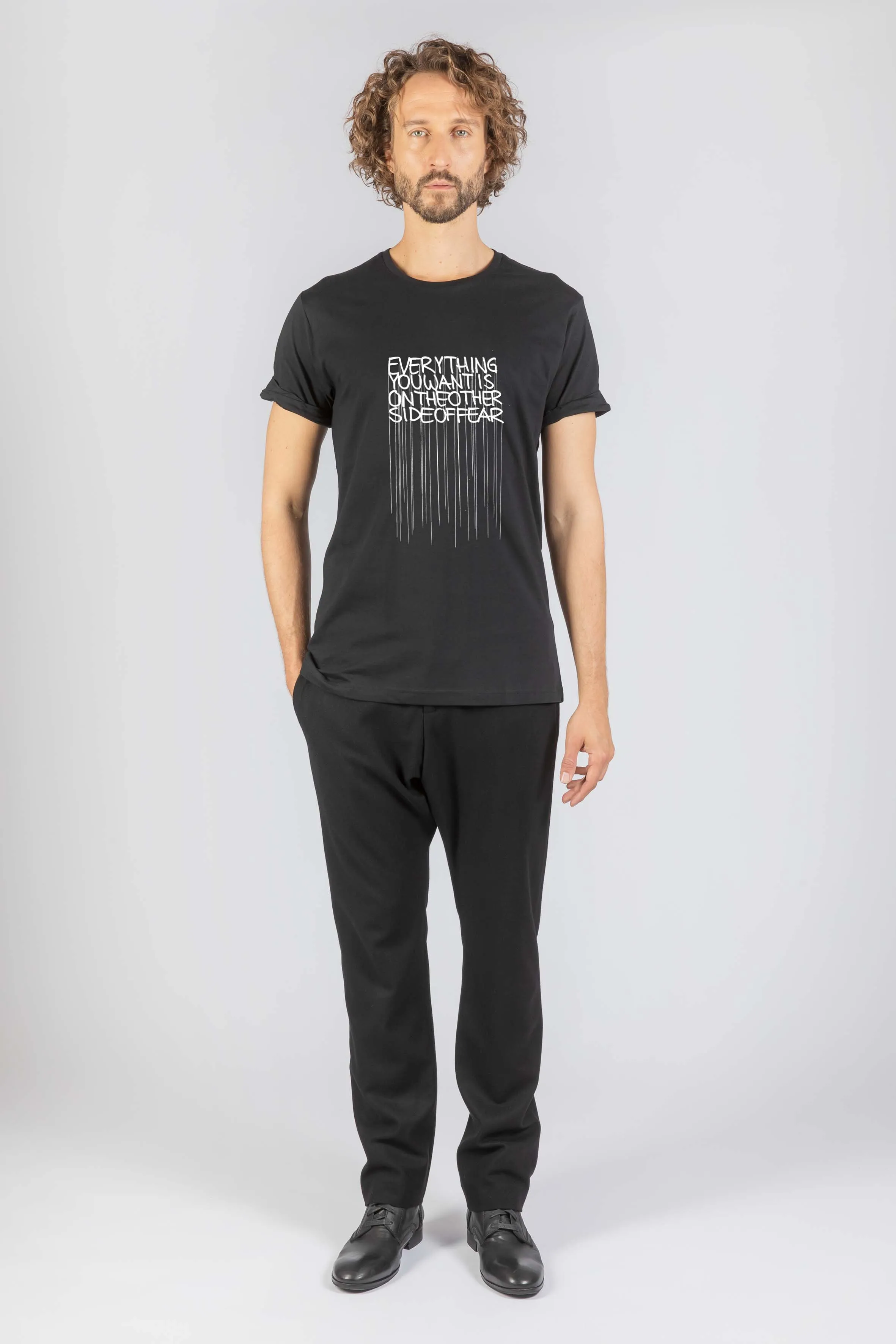 OTHER SIDE OF FEAR - Statement T-Shirt - Men