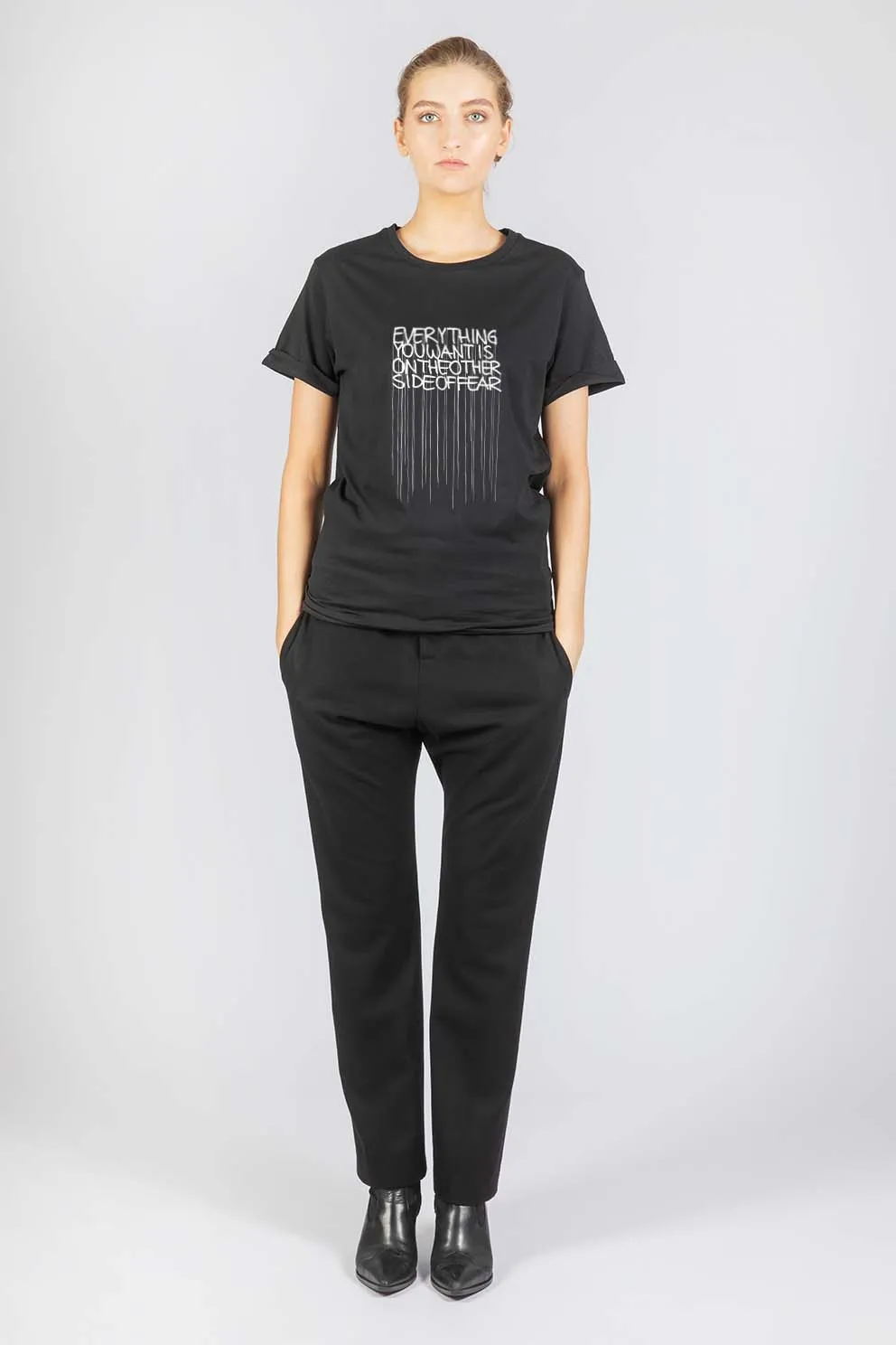 OTHER SIDE OF FEAR - Statement T-Shirt