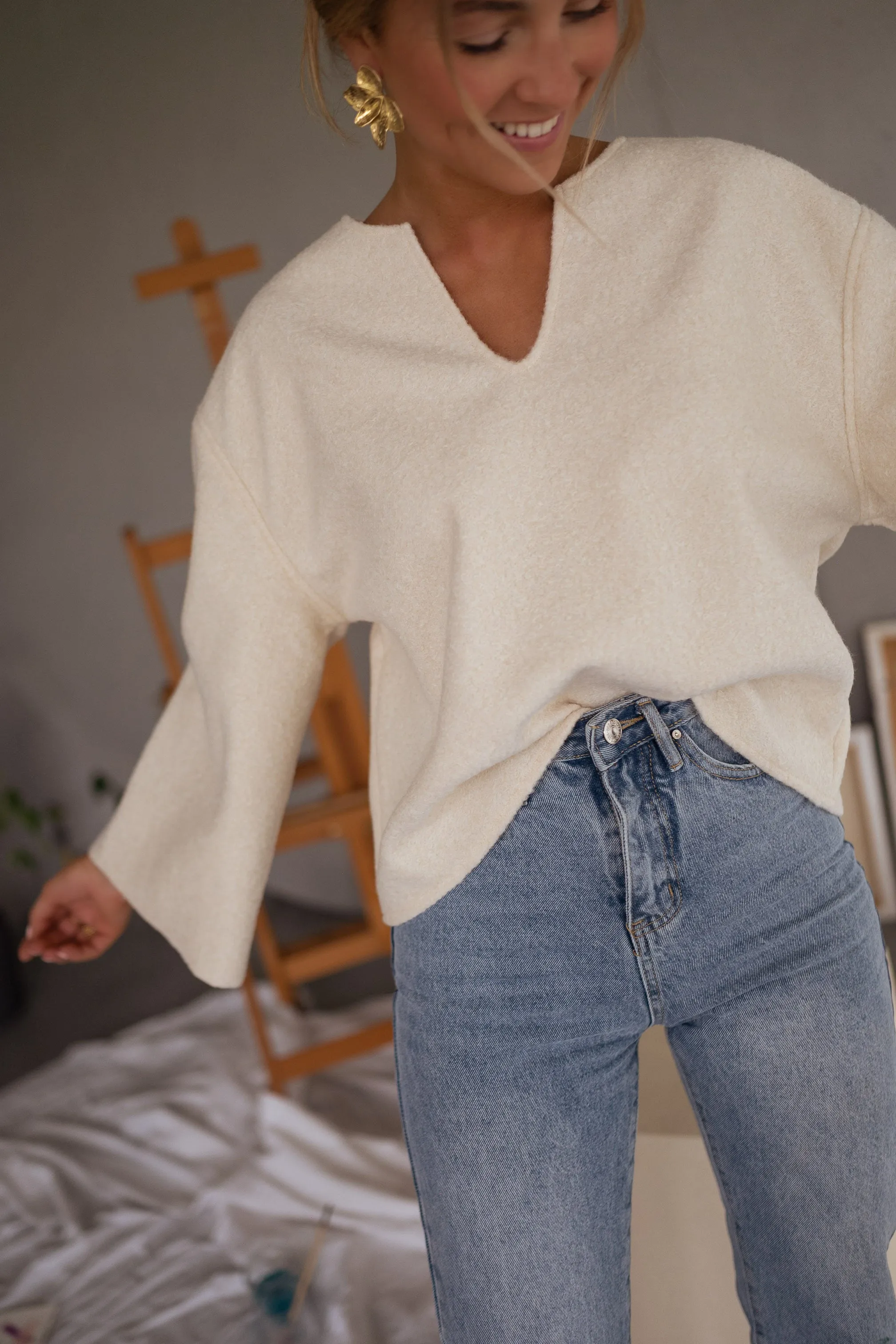 Pull Aisha - écru