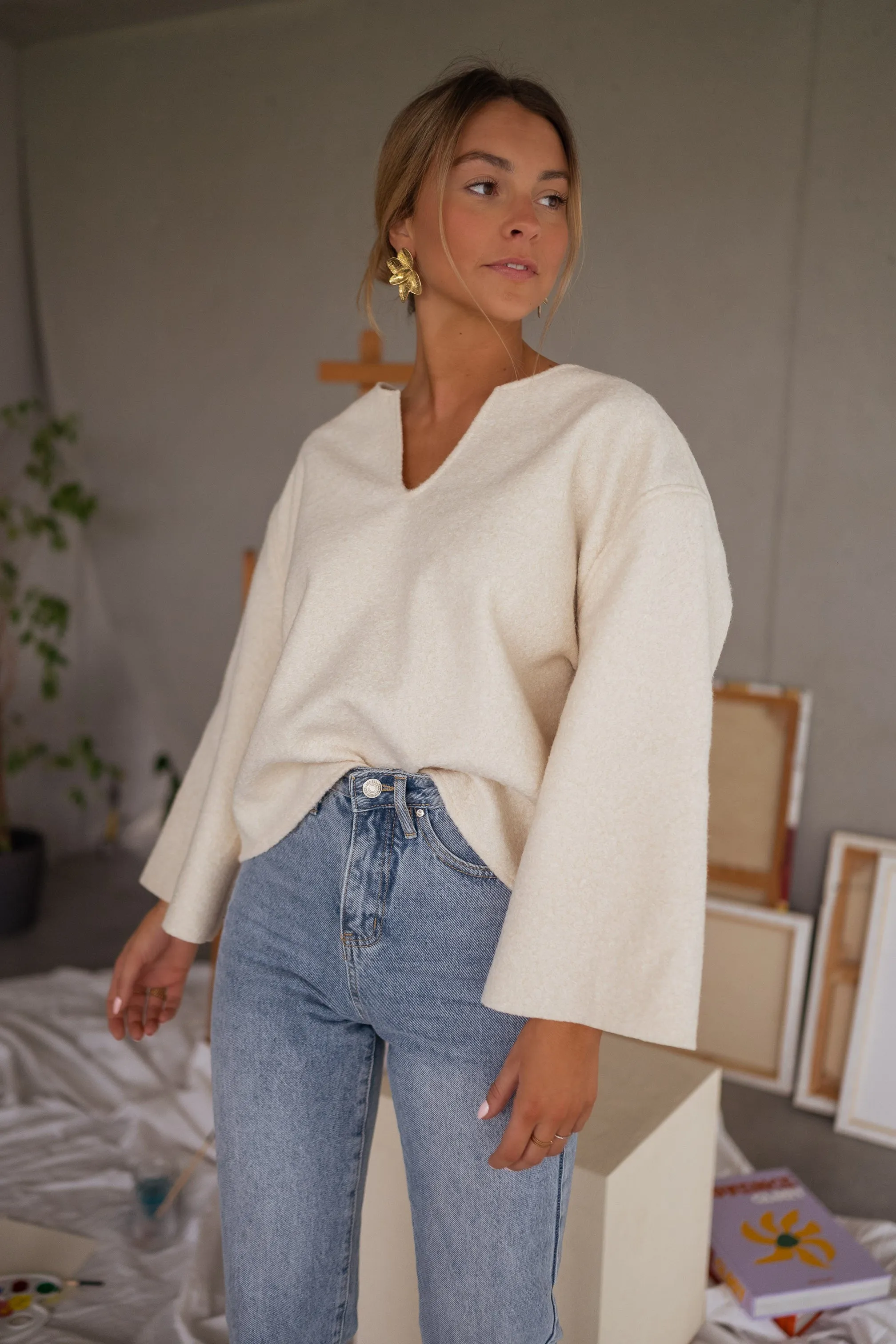 Pull Aisha - écru