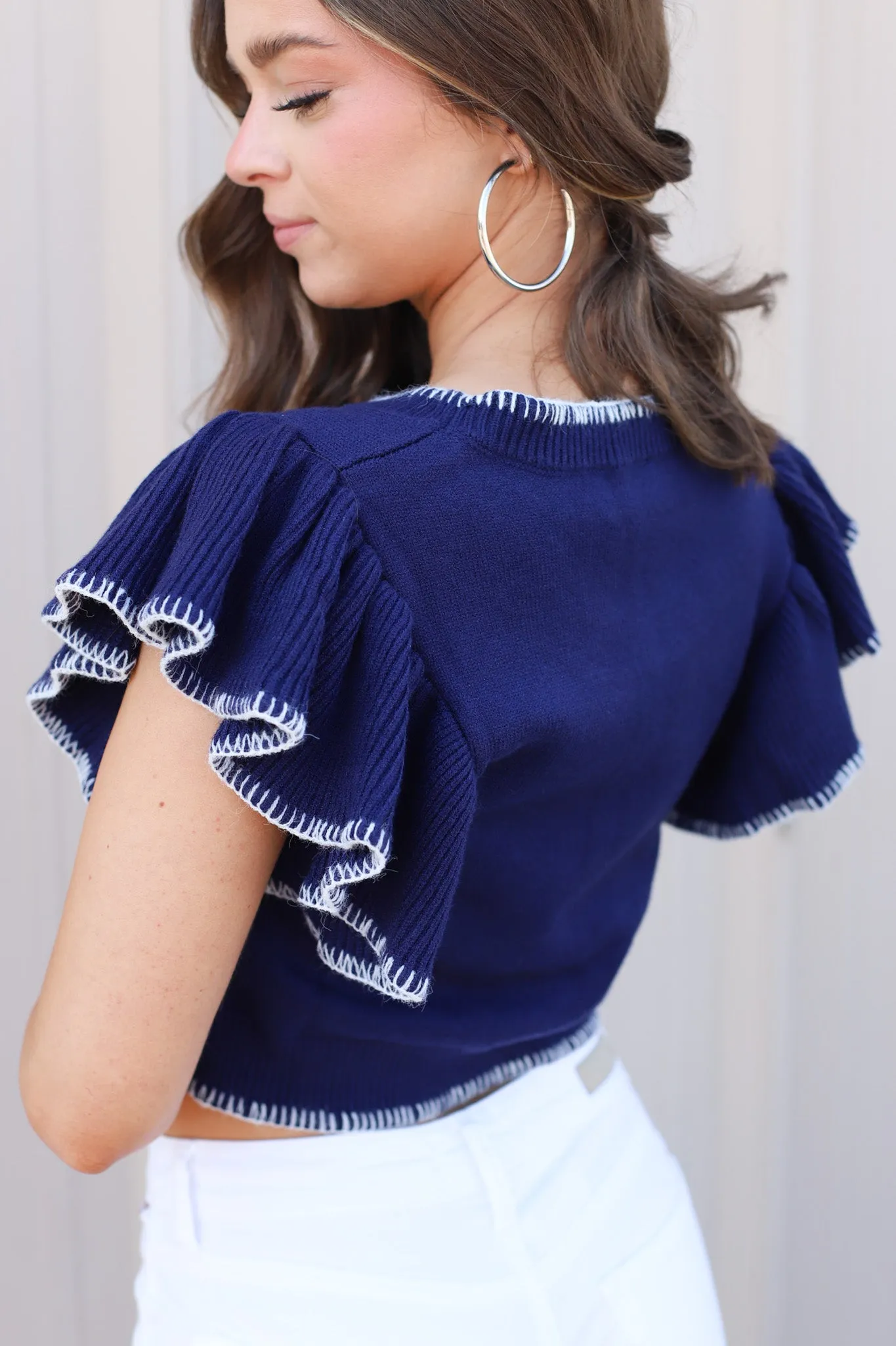 Ruffled Me Up Top