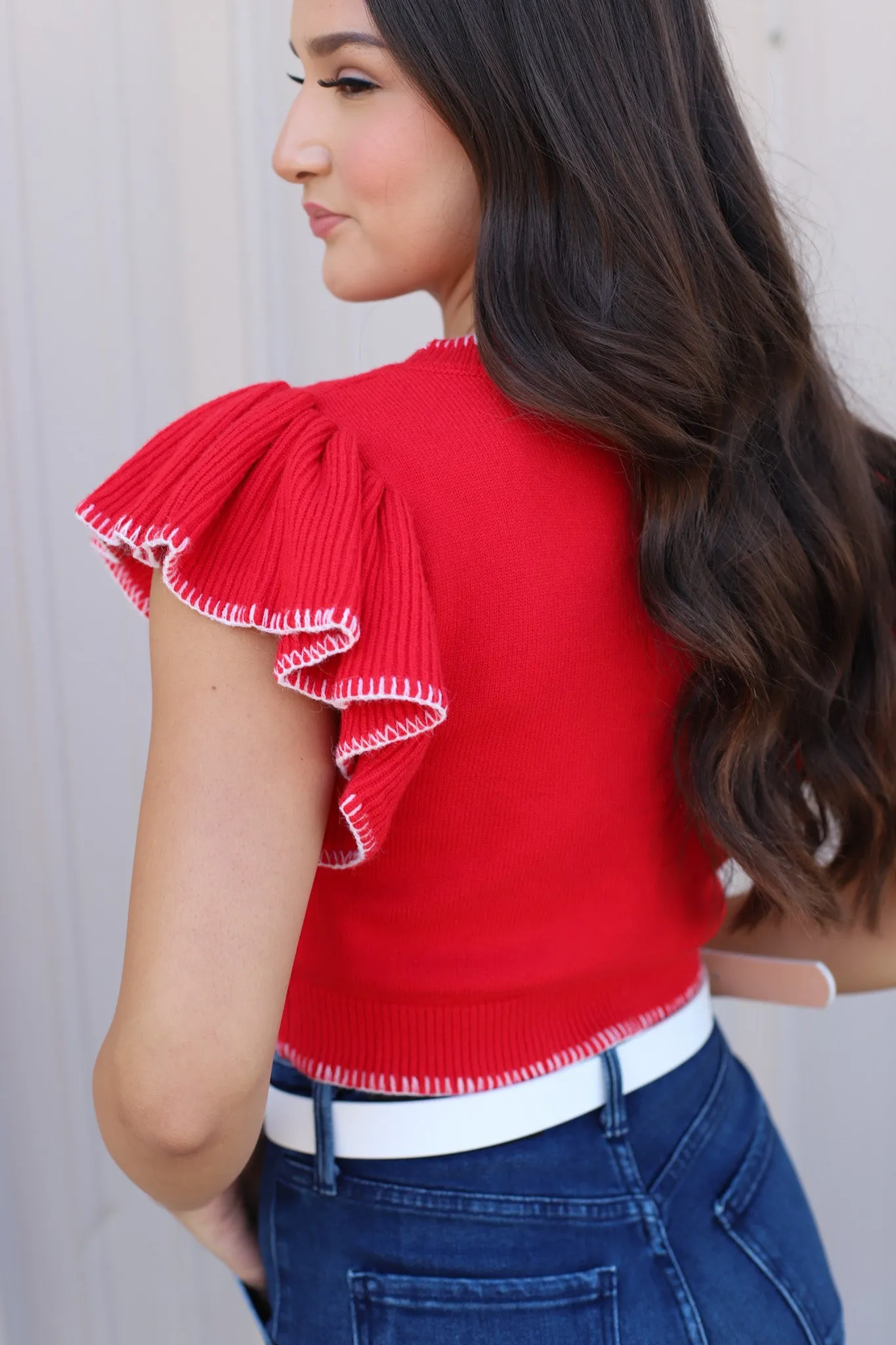 Ruffled Me Up Top