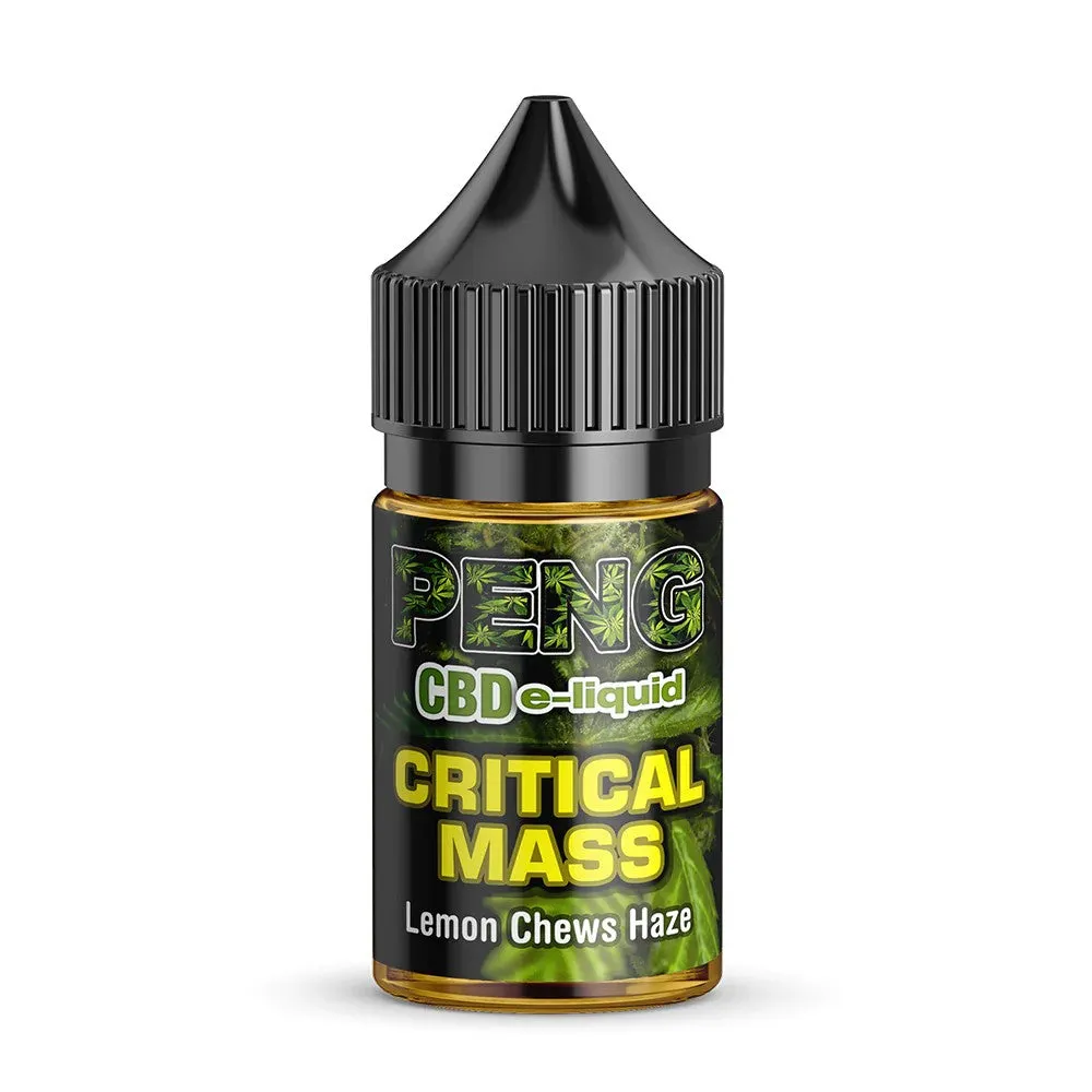 SALE!!! Reduced Peng Vapour Co - CBD E-Liquid 30ml (Best before dates Past)