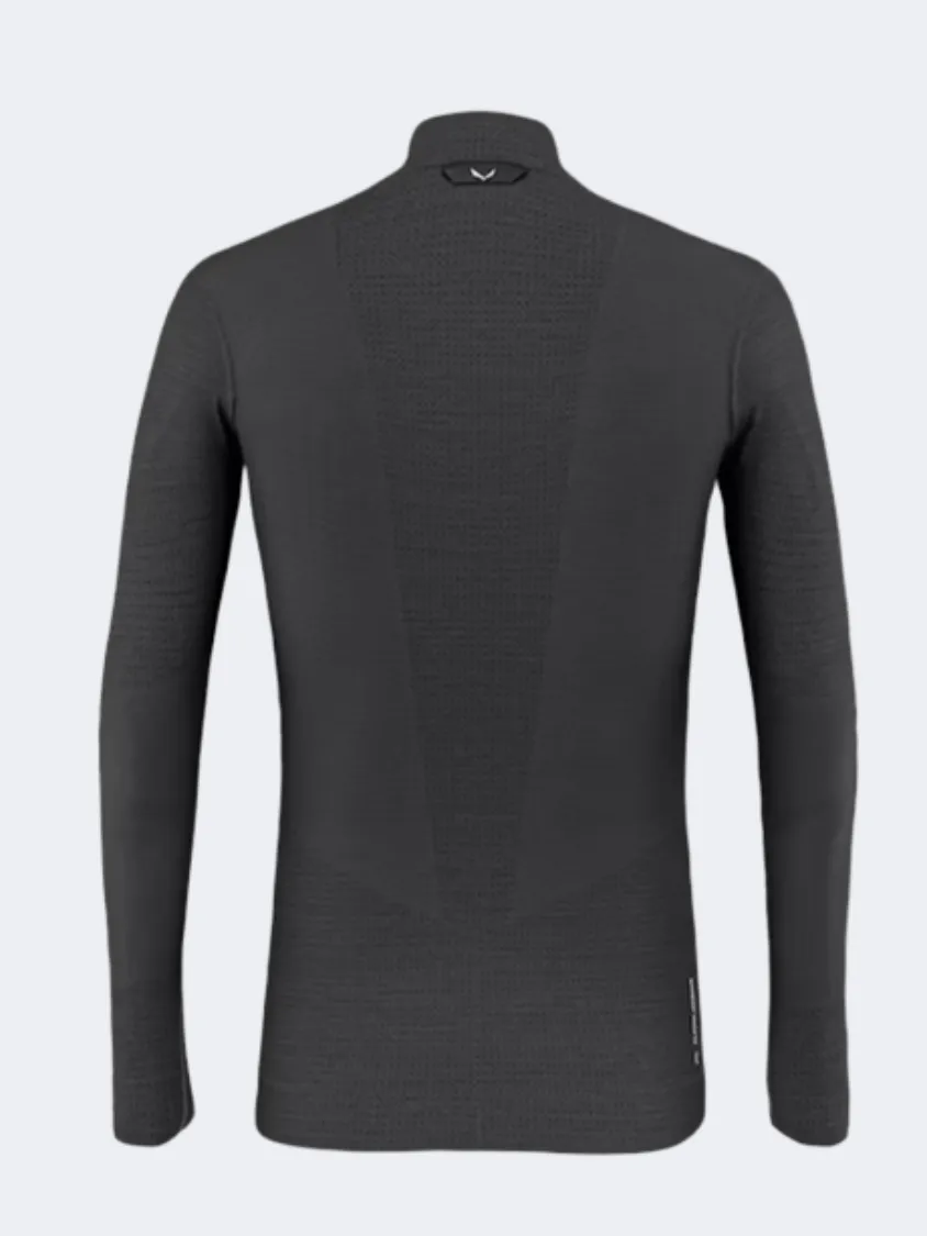 Salewa Zebru Men Hiking Long Sleeve Grey Onyx