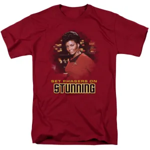 Star Trek Star Trekunning Mens T Shirt Cardinal