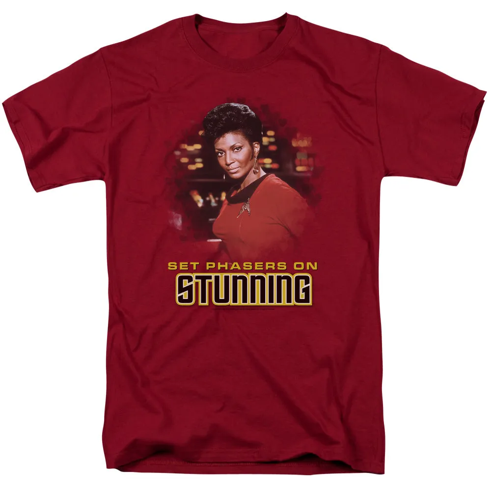 Star Trek Star Trekunning Mens T Shirt Cardinal