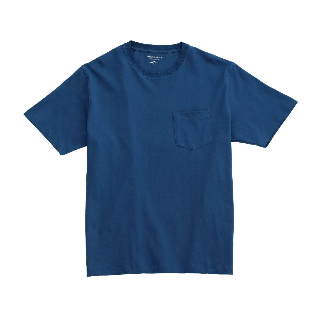 Thick Fabric Men's Solid Color T-shirt