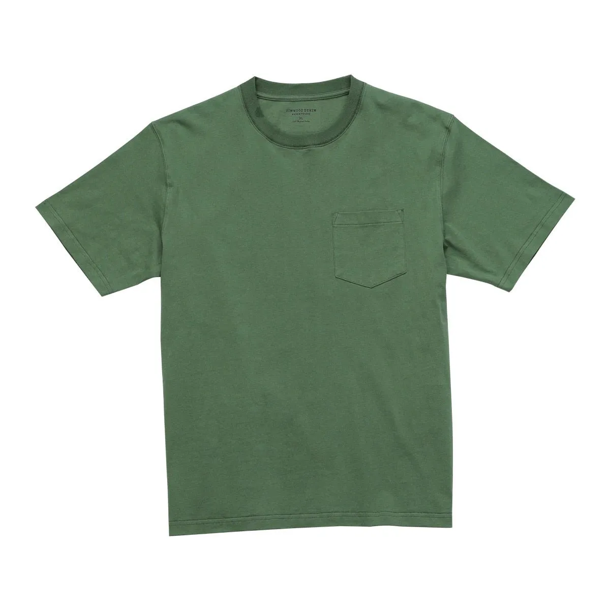 Thick Fabric Men's Solid Color T-shirt