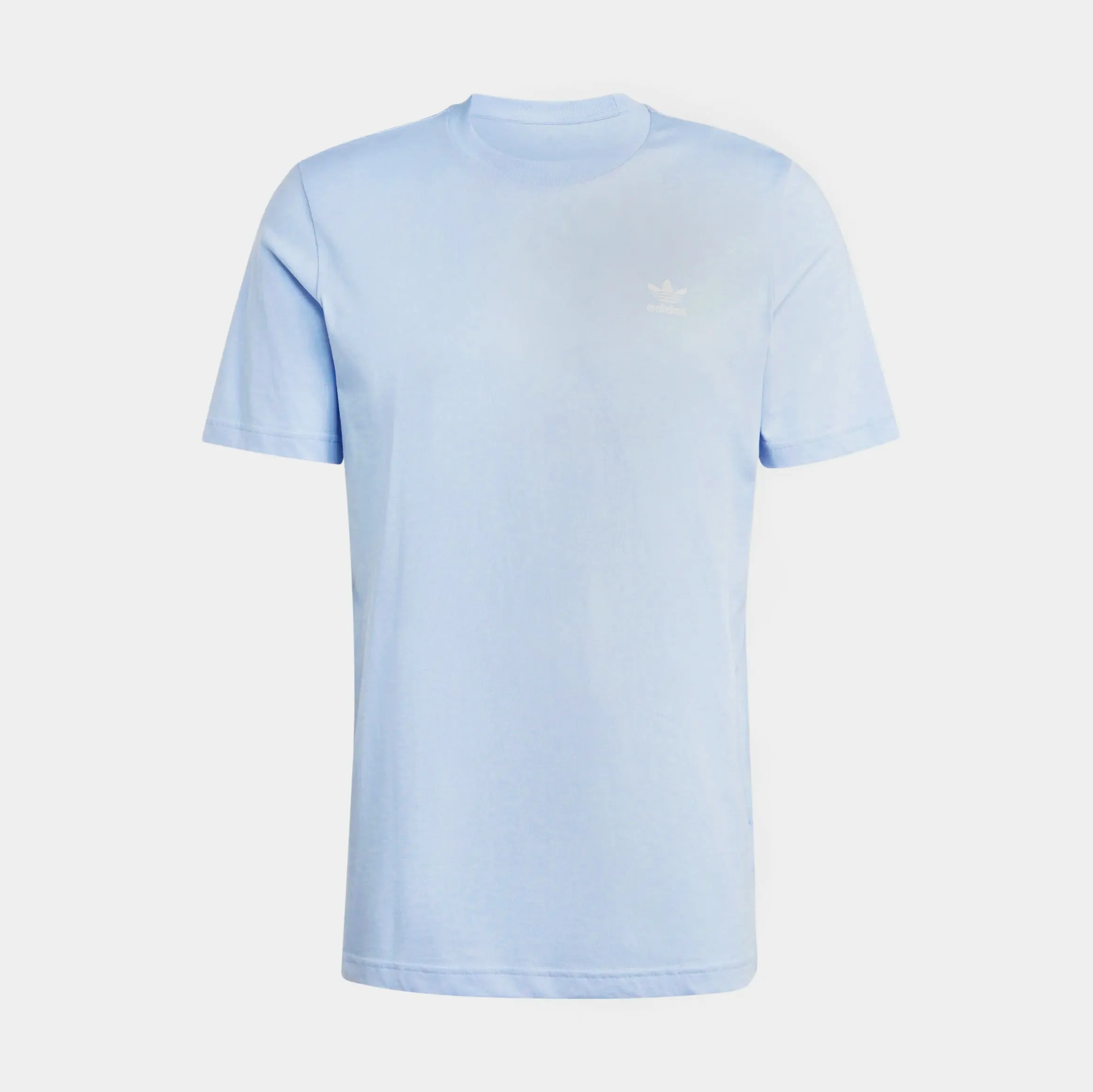 Trefoil Essentials Mens Short Sleeve Shirt (Blue)