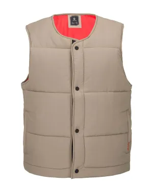 Volcom Men's Layered Up Vest Chestnut Brown Smp 2025
